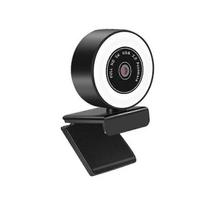 60FPS 1080P Webcam with Ring Light - PC Camera, 5x Digital Zoom and Remote Control