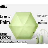 Beneunder UV Protection 5-Fold Capsule Umbrella meliono žalios spalvos