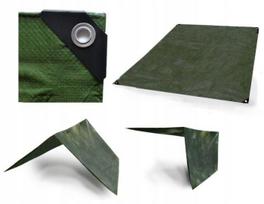 Tarp Podłoga Osłona Płachta Namiot 3X4 Wodoodporny