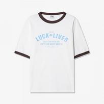 Fila Men S Coldwave+ Ringer Graphic T ShirT WHITEOFFWHITE/2XL(110)