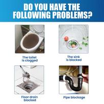 Drain Cleaning Powder For Toilets And Kitchens, Preventing Blockages, Cleaning, And Deodorizing. 1pcs