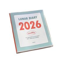 2026 Schedule Life Planner Book Minimalist With Calendar Student Study Diary Retro Journal Notebook Notepad