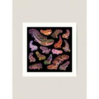 Tapestry of a dark polypterus cub 75x100 juoda