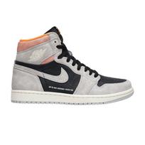 Jordan 1 Retro High Neutral Grey Hyper Crimson 44