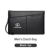 Car Men's Clutch Bag Card Holder Business Coin Purse Wallet Interior For Lexus IS250 IS200 ES350 GS400 GS430 GX460 HS250h IS300