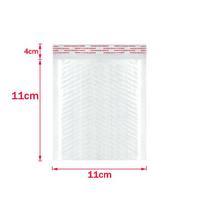 50Pcs Bubble Mailers White Poly Bubble Mailer Self Seal Padded Gift Bag Packaging Envelope Bags Book Shipping Package Bag