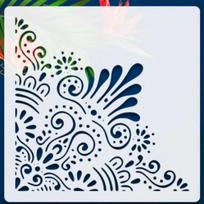 Reusable Mandala Stencil Kit Multi-Surface Ethnic Design Stencil Template Large Size Painting Template Furniture Painting