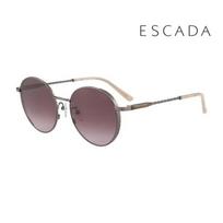 Escada Sunglasses SES B58G 0568 Round Metal UV Protection Women SES B58G 0568_I [56]