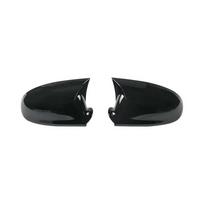 For VW Volkswagen Golf MK5 GTI R 2003-2009 Car Rearview Side Mirror Cover Sticker Wing Cap Exterior Door Case Trim Carbon Fiber