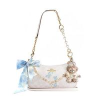 COACH shoulder bag [Customized bag] Teri 25 brand micro-label detachable strap bow silk scarf extension chain Pillow Mountain Sleep Basic Model balta