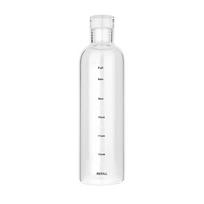 Marker For Travel School Durable Transparent Water Bottle Coffee Mugs Glass Water Cup Drinking Cup 500ml