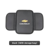 Car Leather Armrest Box Heighten Protective Pad Memory Foam Arm Rest Cushion For Chevrolet Silverado Impala Malibu Equinox Cruze
