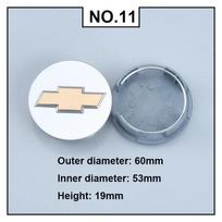4PCS for Chevrolet Malibu AVEO CRUZE EQUINOx IMPALA LACETTI TRAX Corvette ORLANDO Sail Car Wheel Center Covers Hub Caps Badge