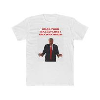 Grab Trump Ratings Unisex Cotton Crew Tee 2XL