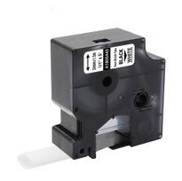 Su DYMO Rhino suderinama kembrikinė juostelė A1805443 24 mm x 1.5 m balta juostelė/juodas tekstas