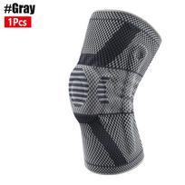 1/2Pcs Knee Sleeves with Side Stabilizers & Patella Gel Pad, Compression Knee Support Brace for Men Women Sports Leg Pain Relief M
