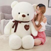 Didelis lokio pliušinis žaislas Lėlė Ypač didelė lėlė Mergaitės gimtadienio dovana Apkabinti meškiną Teddy Panda lėlė Full length 60cm