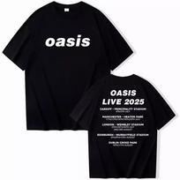 Oasis live 25 tour 2025 T-Shirt For Fans S-4XL Double Sided S