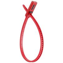 Bike Lock Zips Tie Lock Combination Bike Lock Lightweight Bicycles Lock Scooter Lock Mountain Bike Lock with Steel Cores raudona