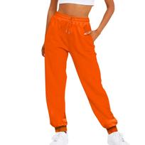 Women's Sweatpants Solid Color Drawstring Elastic Waist Joggers Loose Sweatpants Streetwear Gym Workout Running Pants S