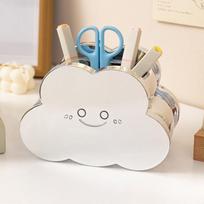 Latest Unique Anime Cloud Pen Holder Cute Tabletop Office Storage Resin Ornament Student Opening Student Day Gift