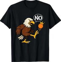 No to Monarchy - Anti-Monarchy Statement Anti-Authoritarian T-Shirt 4XL