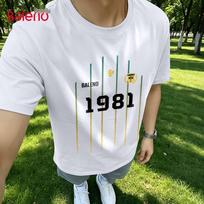 Baleno Men's World Cup Pure Cotton Short Sleeve T-shirt 4XL