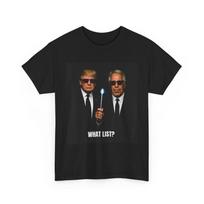 Trump What List Shirt, Donald Trump Funny T-Shirt S įvairiaspalvis