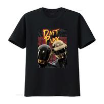 Daft Punk 2022 Design High Quality Black T Shirt for Adult Size S 4XL Best  vintage Washed Comfortable Unisex Soft Stylish S įvairiaspalvis