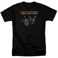 26 Jimi Hendrix Smash Hits T Shirt Licensed Rock N Roll Music Band Tee Black Unisex T-Shirt S įvairiaspalvis