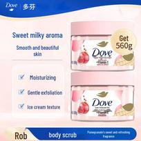 Dove Pomegranate & Shea Butter Ice Cream Body Scrub, 280g x 2
