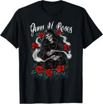 Guns N' Roses Official Roses Reaper T-Shirt Small S įvairiaspalvis