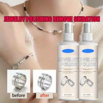 Jewelry Polish Spray 100ml Metal Surface Cleaner and Protector for Rings Necklaces Bracelets Pendants Fast Restoration and Maintenance One Size