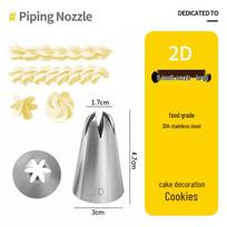 Baking Piping Nozzle and Bag Set