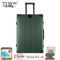 Tymon Aluminum-Magnesium Alloy Hard Shell Carry-On Suitcase 20 inch