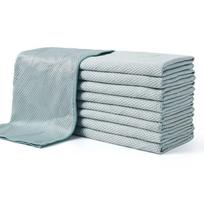 Fish Scale Microfiber Cleaning Cloths mėlyna