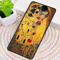 Kiss by Gustav Klimt Silicone Phone Case For Samsung Galaxy note 10 pro S26 S25 S24 S23 S22 S21 Plus S25Ultra Capa Cover Galaxy S23 Ultra