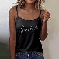 Women's Basic Sleeveless Slim Fit Stretchy Camisole Tank Top with Round Neck and Adjustable Straps Suitable for Layering and Casual Wear XL juoda