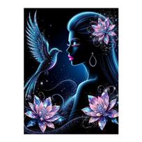 Diamond Painting New Collection Woman Bird Flowers Diy Full Square Round Drill Rhinestone Embroidery Sale Mosaic Cross Stitch Kits Square drill 30x40cm