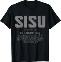 Sisu Definition Finnish Roots Suomi Finn Finland TShirt Unisex T-Shirt S įvairiaspalvis