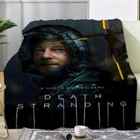 Game D-Death Stranding Throw Soft Warm Flannel Fleece Throw Blanket, Cozy Plush for Sofa Bed & All Seasons 75x90cm