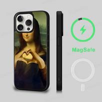 Mona Lisa Phone Case Magnetic Case For IPhone 16 14 13 12 11 15 Pro Max Plus For Magsafe Wireless Charge Cover For iPhone 11