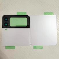 For Samsung Galaxy Z Flip 3 5G F711 Glass Back Battery Cover Door Housing Rear Replace For Galaxy Z Flip3 Battery Cover balta