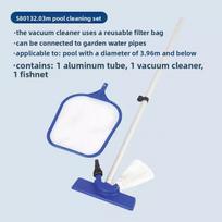 Bestway Inflatable Pool Cleaning Equipment With Surface Skimmer Gauge For Family Use