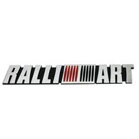 For Mitsubishi Ralliart ASX Lancer Pajero Outlander Eclipse Galant Mirage Metal Car Emblem Badge Sticker Rear Trunk Decals