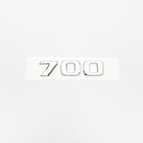 Chrome Silver B40 D6S B63 550G 4X4 850 550 D35 ABS Emblem for G Series W463 W464 Car Letters Rear Trunk Styling Badge Sticker Chrome Silver
