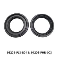 2Pcs Axle Seals 91205‑PL3‑B01 for Honda Civic Accord Element Transmission