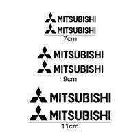 Car Brake Caliper Cover Vinyl Decals Fashion Styling for Mitsubishi Lancer Mirage ASX Montero L200 Outlander Delica Pajero