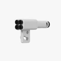 Easy Installation 4 in 1 PTFE Adapter High Quality Durable Expansion Port Parts AMS Connector for Bambu Lab X1/P1 X1C P1S P1P