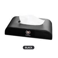 Car Armrest Tissue Box Leather Auto Seat Back Hanging Tissue Box For Cadillac Escalade CTS ATS SRX XTS XT5 STS CT5 CT6 BLS XLR juoda